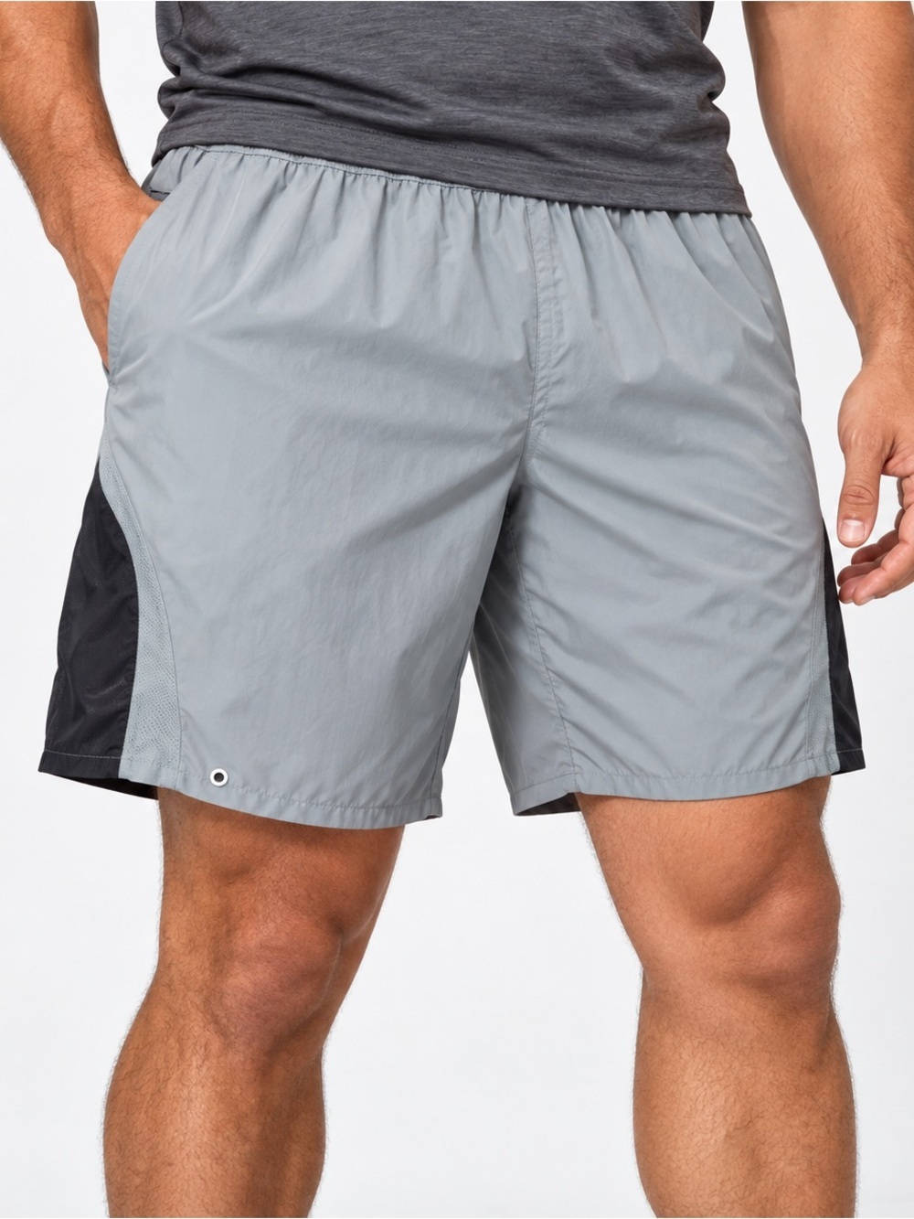 Under Armour Speedpocket Shorts 9" Running Training Shorts Size XL Black Gray